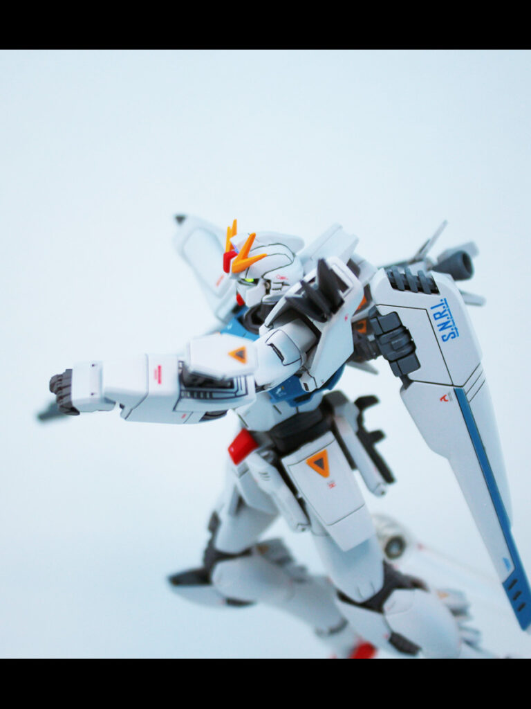 HGUC 1/144 ガンダムF91（ver.pato_1.5 ） 改修・全塗装 製作　 -ぱとぷら