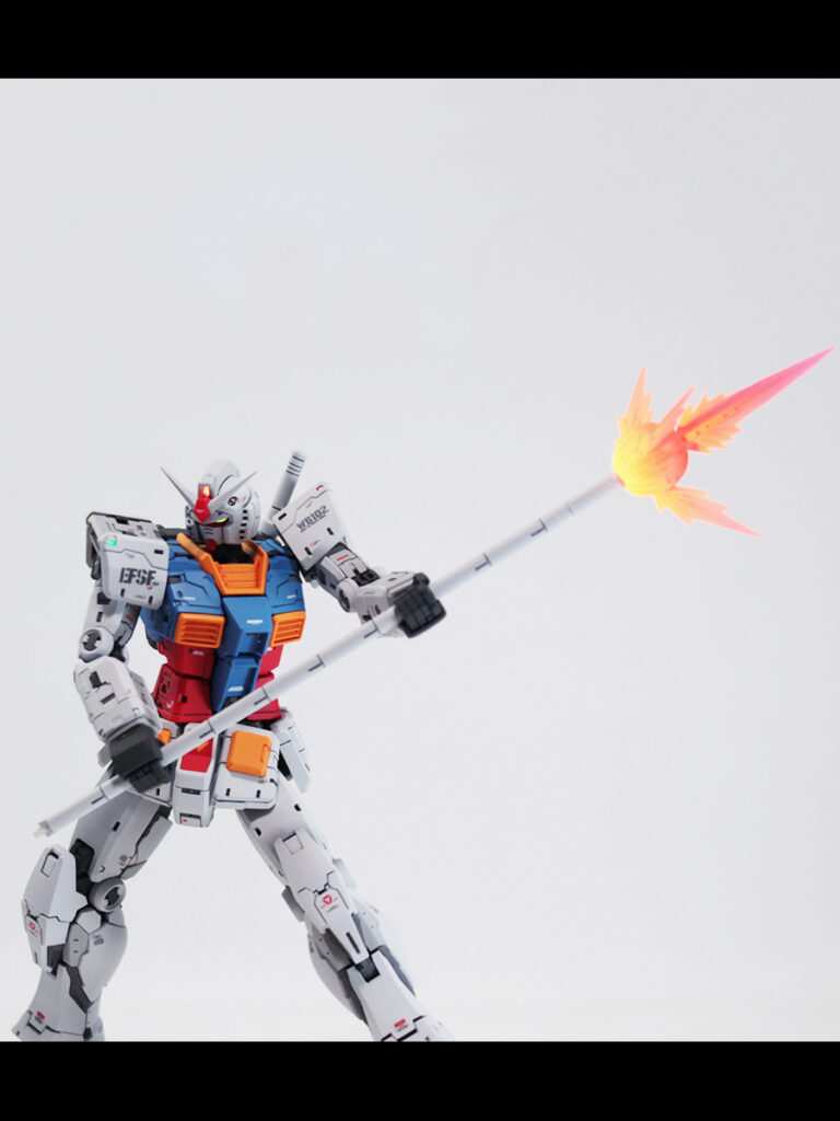 RG 1/144 RX-78-2 ガンダム Ver.2.0 改修・全塗装製作03 完成 親父がVer.2.0にこだわるわけだ… -ぱとぷら