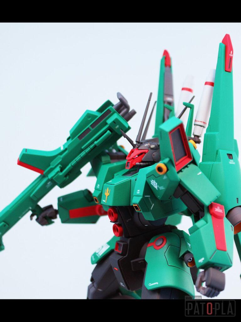 HGUC 1/144 ドーベンウルフ 改修・全塗装製作 完成 SPACE WOLF -ぱとぷら