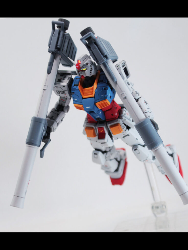 RG 1/144 RX-78-2 ガンダム Ver.2.0 改修・全塗装製作03 完成 親父がVer.2.0にこだわるわけだ… -ぱとぷら