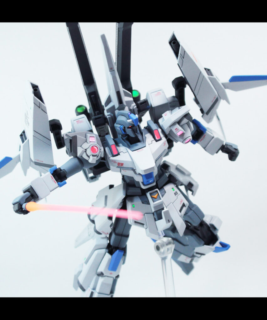 HGUC 1/144 リゼル（ディフェンサーbユニット） 改修・全塗装 製作完成 -ぱとぷら