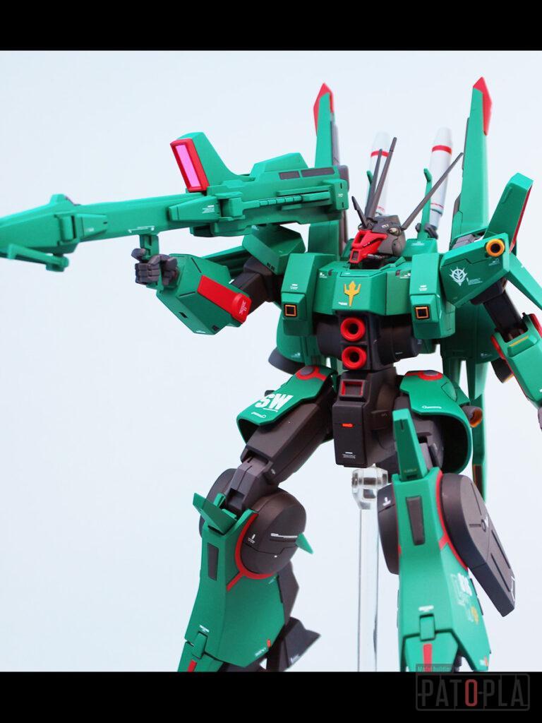 HGUC 1/144 ドーベンウルフ 改修・全塗装製作 完成 SPACE WOLF -ぱとぷら