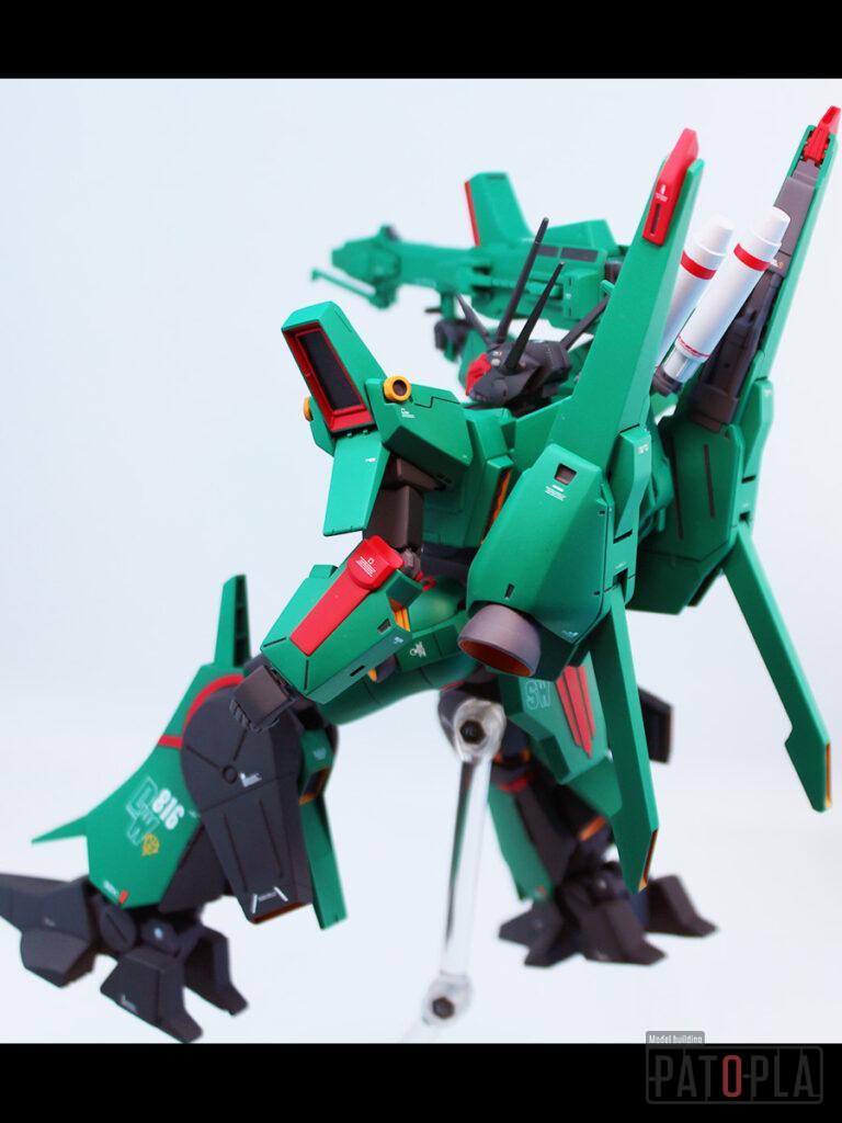 HGUC 1/144 ドーベンウルフ 改修・全塗装製作 完成 SPACE WOLF -ぱとぷら