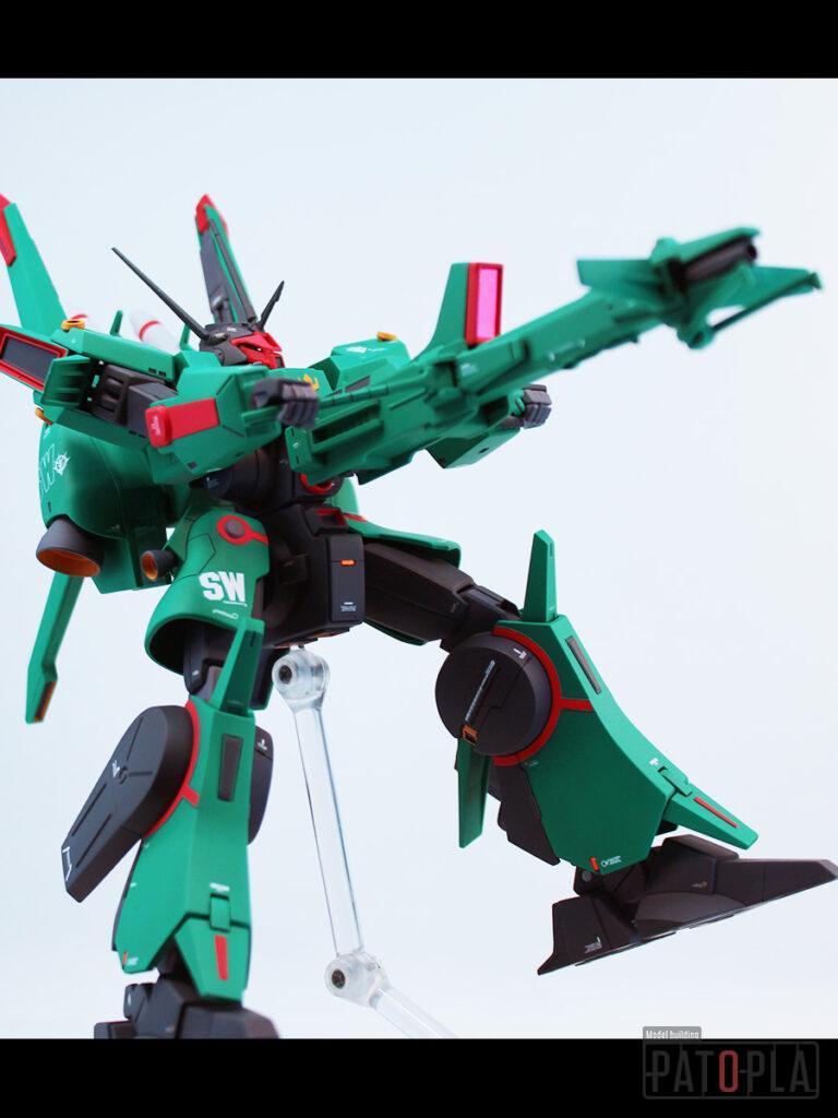 HGUC 1/144 ドーベンウルフ 改修・全塗装製作 完成 SPACE WOLF -ぱとぷら