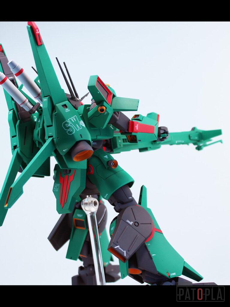 HGUC 1/144 ドーベンウルフ 改修・全塗装製作 完成 SPACE WOLF -ぱとぷら