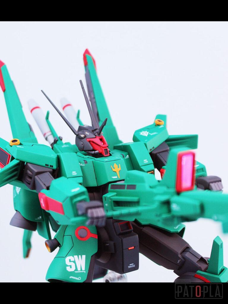 HGUC 1/144 ドーベンウルフ 改修・全塗装製作 完成 SPACE WOLF -ぱとぷら