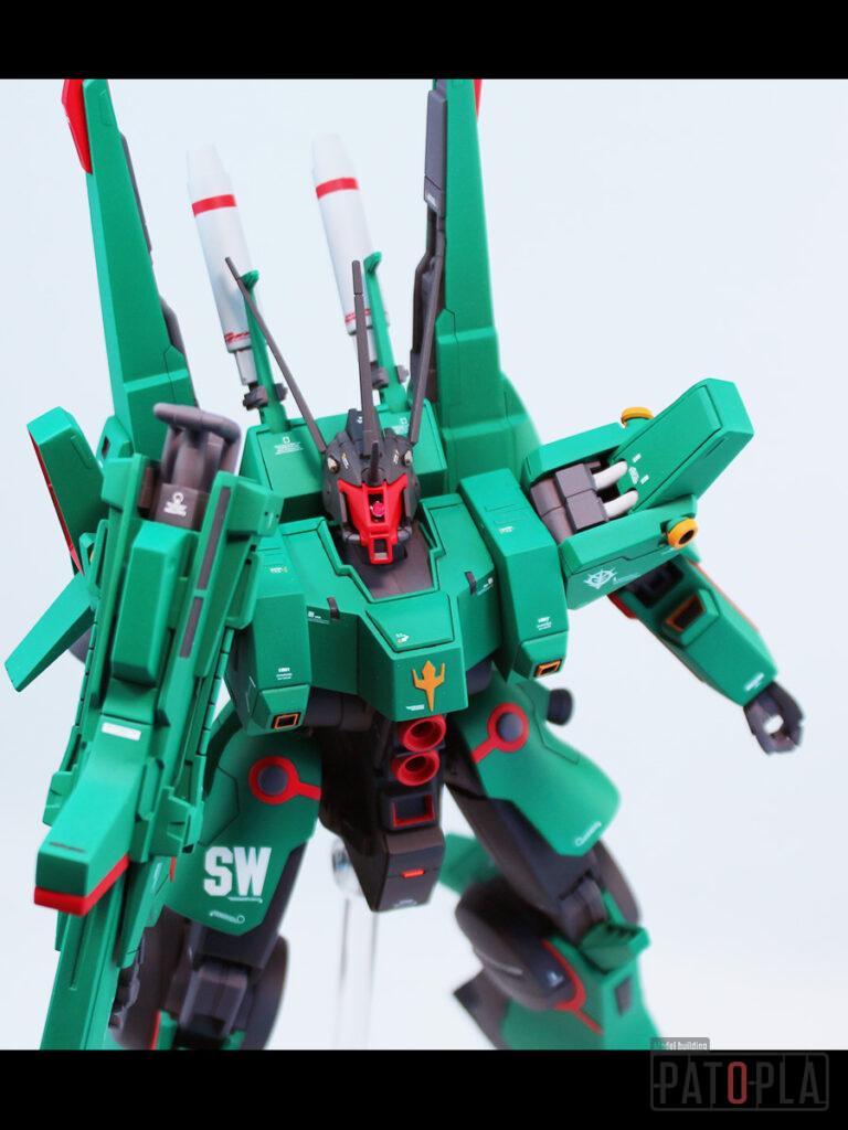 HGUC 1/144 ドーベンウルフ 改修・全塗装製作 完成 SPACE WOLF -ぱとぷら