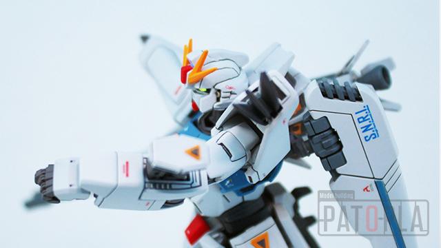 HGUC 1/144 ガンダムF91(ver.pato_1.5 ) 改修・全塗装 製作  -ぱとぷら