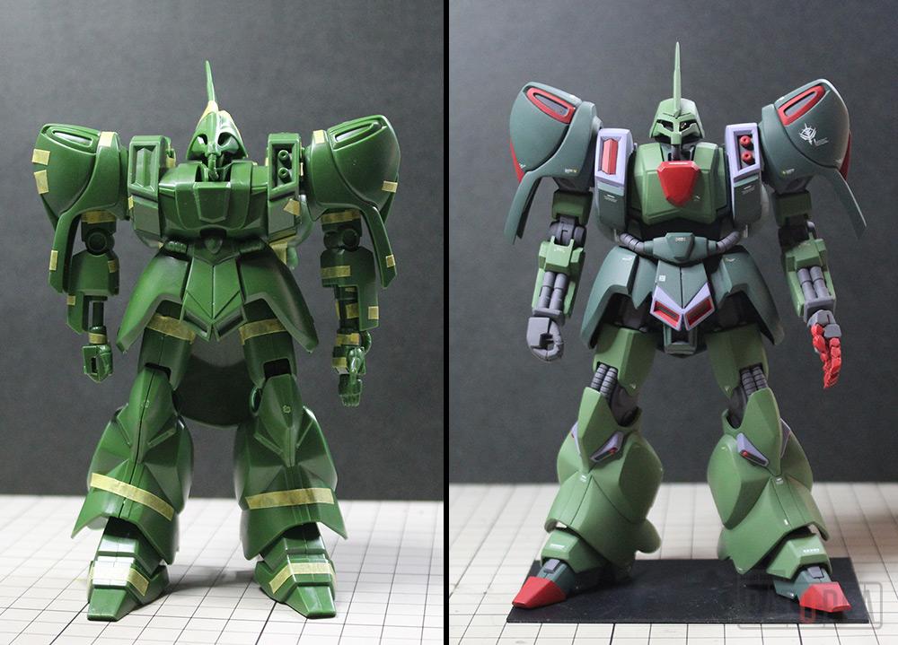 1/144 ガルスJ 改修・全塗装製作 完成 あぁ、ハマーン様…。