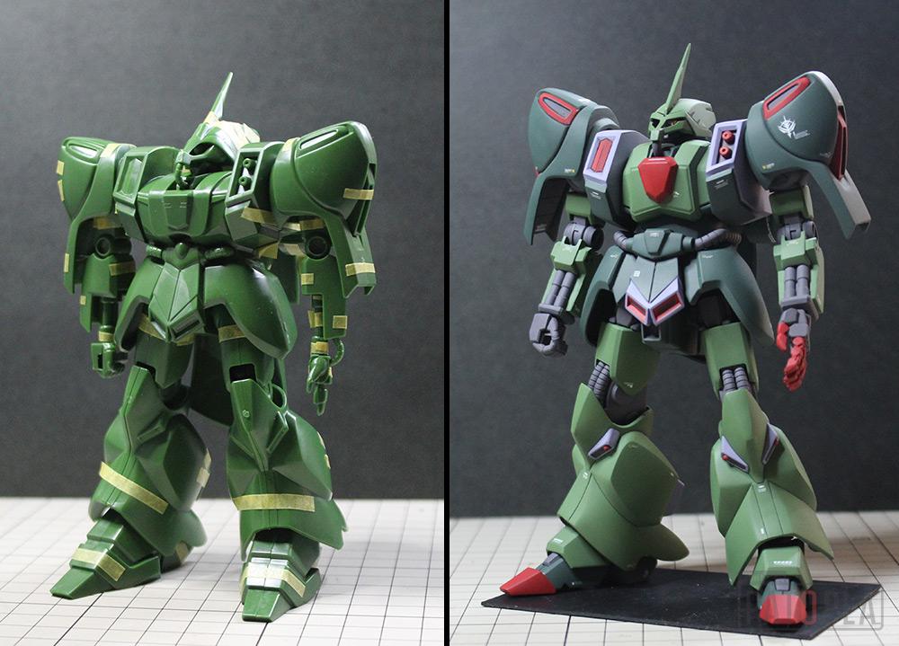 1/144 ガルスJ 改修・全塗装製作 完成 あぁ、ハマーン様…。