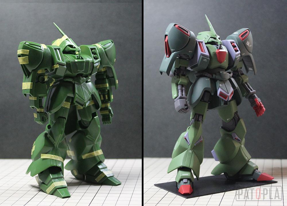 1/144 ガルスJ 改修・全塗装製作 完成 あぁ、ハマーン様…。