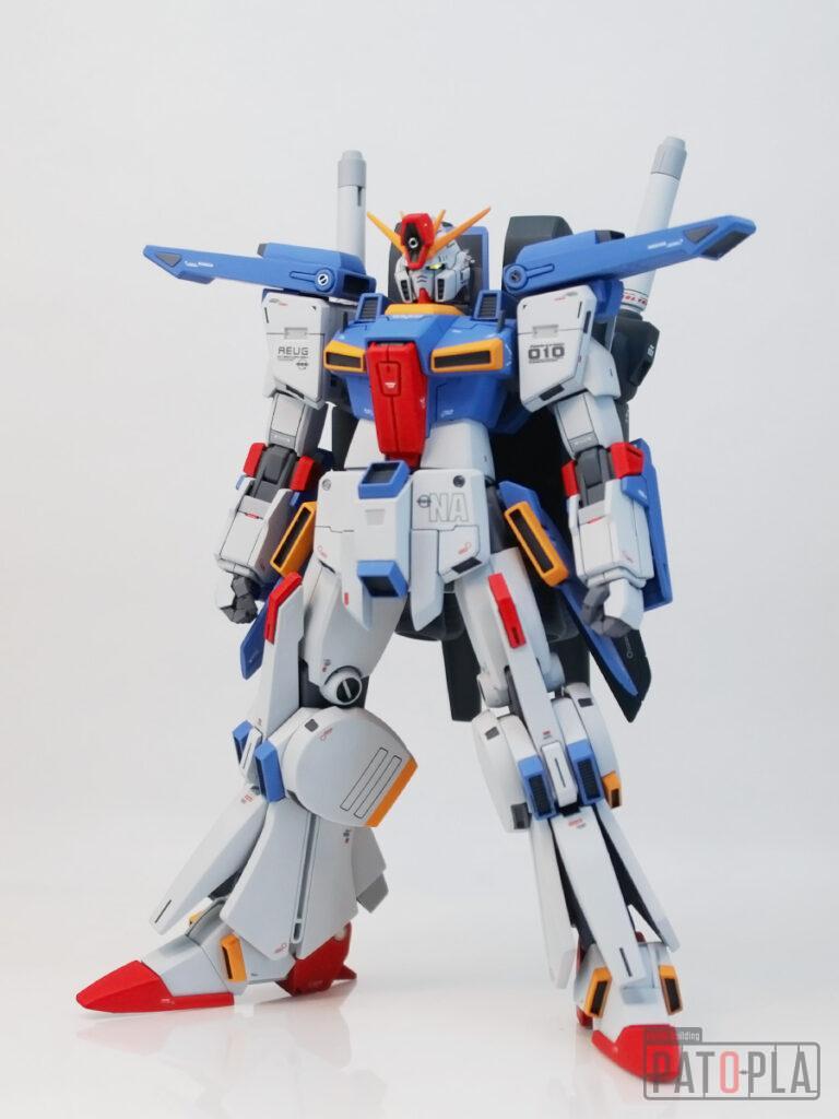 HGUC 1/144 フルアーマーZZガンダム 改修・全塗装製作 完成　このゴテゴテしたのは何なの！？ -ぱとぷら