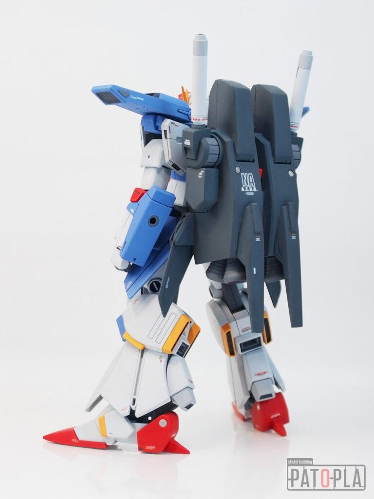 HGUC 1/144 フルアーマーZZガンダム 改修・全塗装製作 完成　このゴテゴテしたのは何なの！？ -ぱとぷら