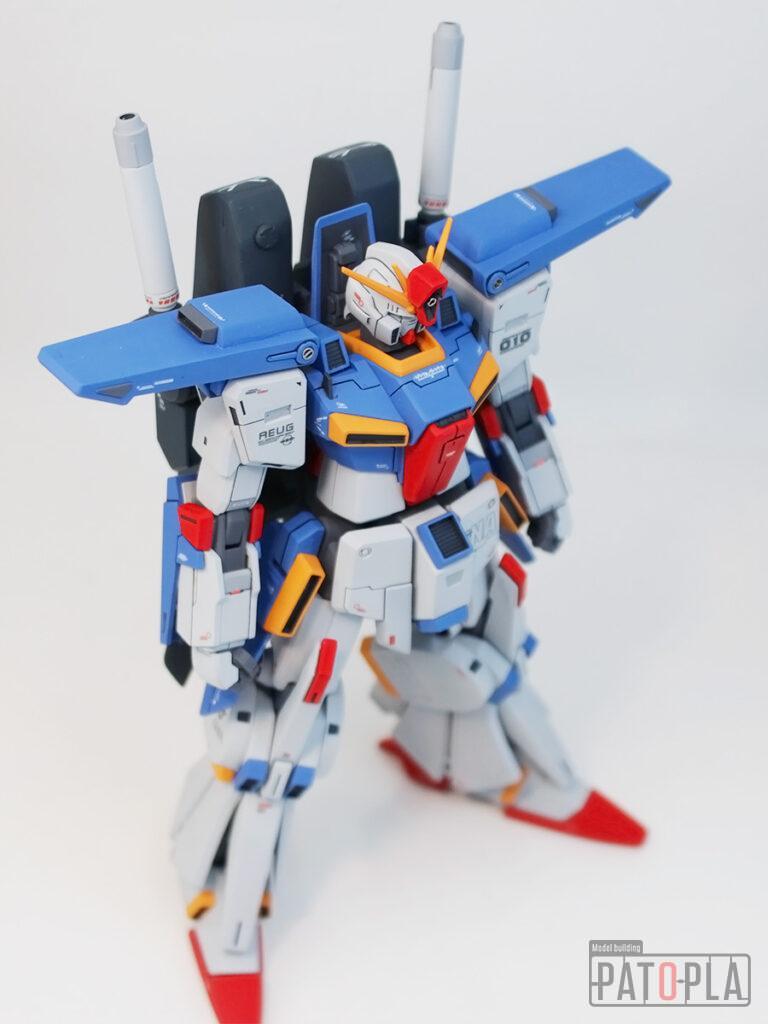 HGUC 1/144 フルアーマーZZガンダム 改修・全塗装製作 完成　このゴテゴテしたのは何なの！？ -ぱとぷら