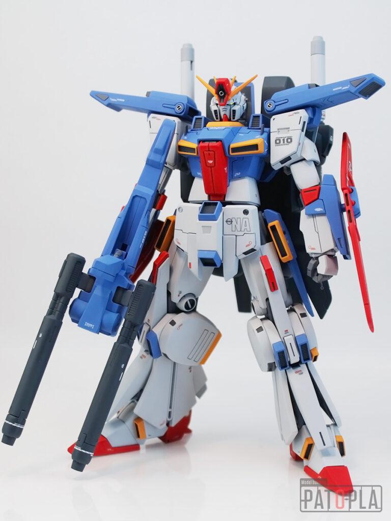 HGUC 1/144 フルアーマーZZガンダム 改修・全塗装製作 完成　このゴテゴテしたのは何なの！？ -ぱとぷら