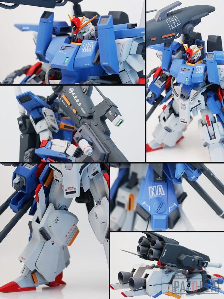 HGUC 1/144 フルアーマーZZガンダム 改修・全塗装製作 完成　このゴテゴテしたのは何なの！？ -ぱとぷら