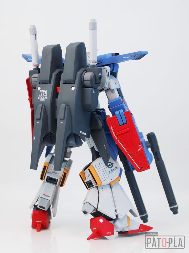 HGUC 1/144 フルアーマーZZガンダム 改修・全塗装製作 完成　このゴテゴテしたのは何なの！？ -ぱとぷら