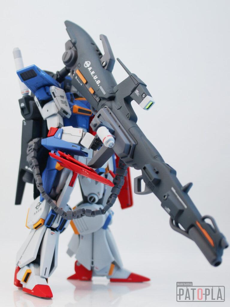 HGUC 1/144 フルアーマーZZガンダム 改修・全塗装製作 完成　このゴテゴテしたのは何なの！？ -ぱとぷら