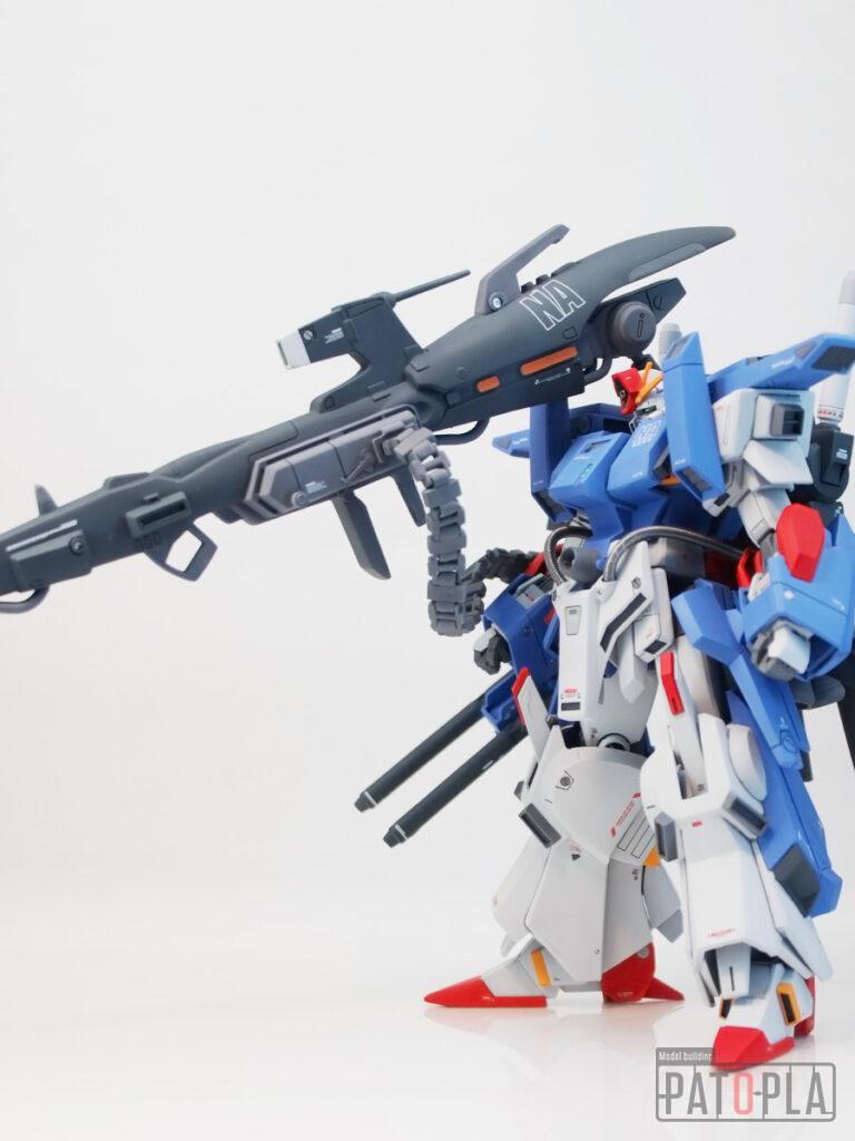 HGUC 1/144 フルアーマーZZガンダム 改修・全塗装製作 完成　このゴテゴテしたのは何なの！？ -ぱとぷら