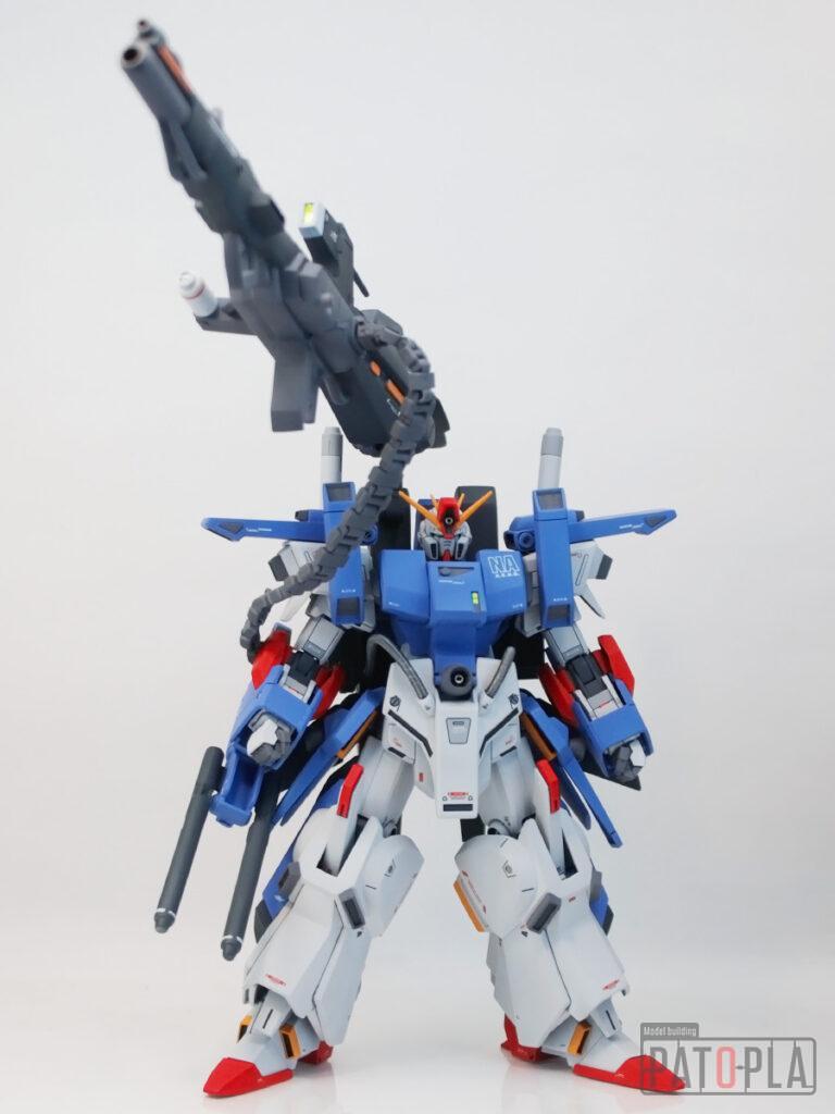 HGUC 1/144 フルアーマーZZガンダム 改修・全塗装製作 完成　このゴテゴテしたのは何なの！？ -ぱとぷら