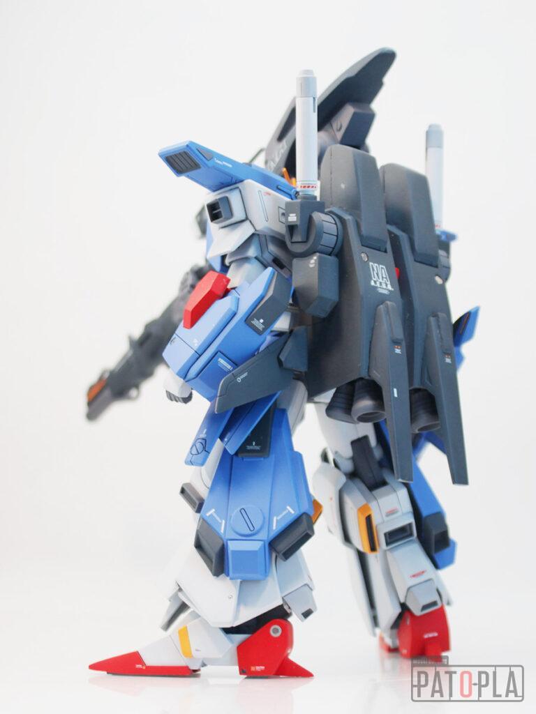 HGUC 1/144 フルアーマーZZガンダム 改修・全塗装製作 完成　このゴテゴテしたのは何なの！？ -ぱとぷら