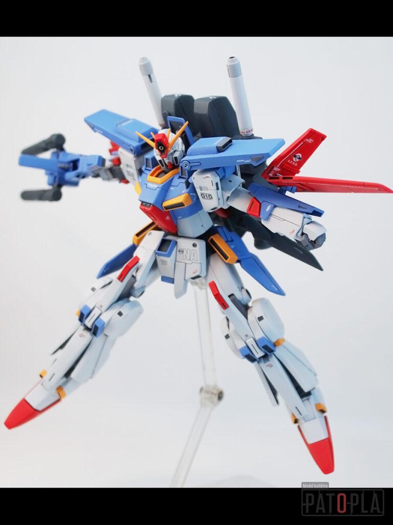 HGUC 1/144 フルアーマーZZガンダム 改修・全塗装製作 完成　このゴテゴテしたのは何なの！？ -ぱとぷら