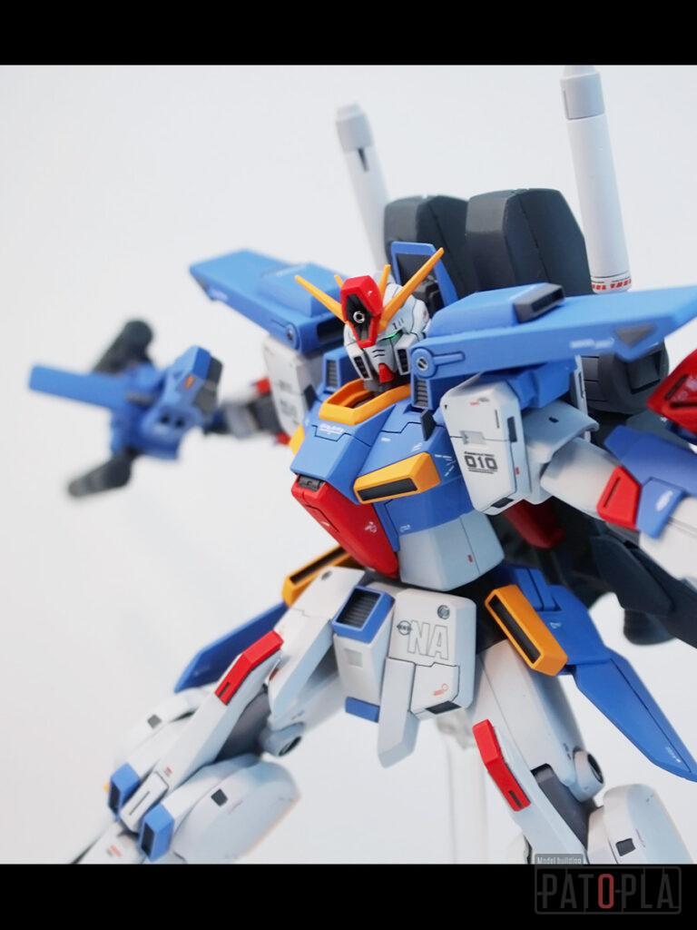 HGUC 1/144 フルアーマーZZガンダム 改修・全塗装製作 完成　このゴテゴテしたのは何なの！？ -ぱとぷら