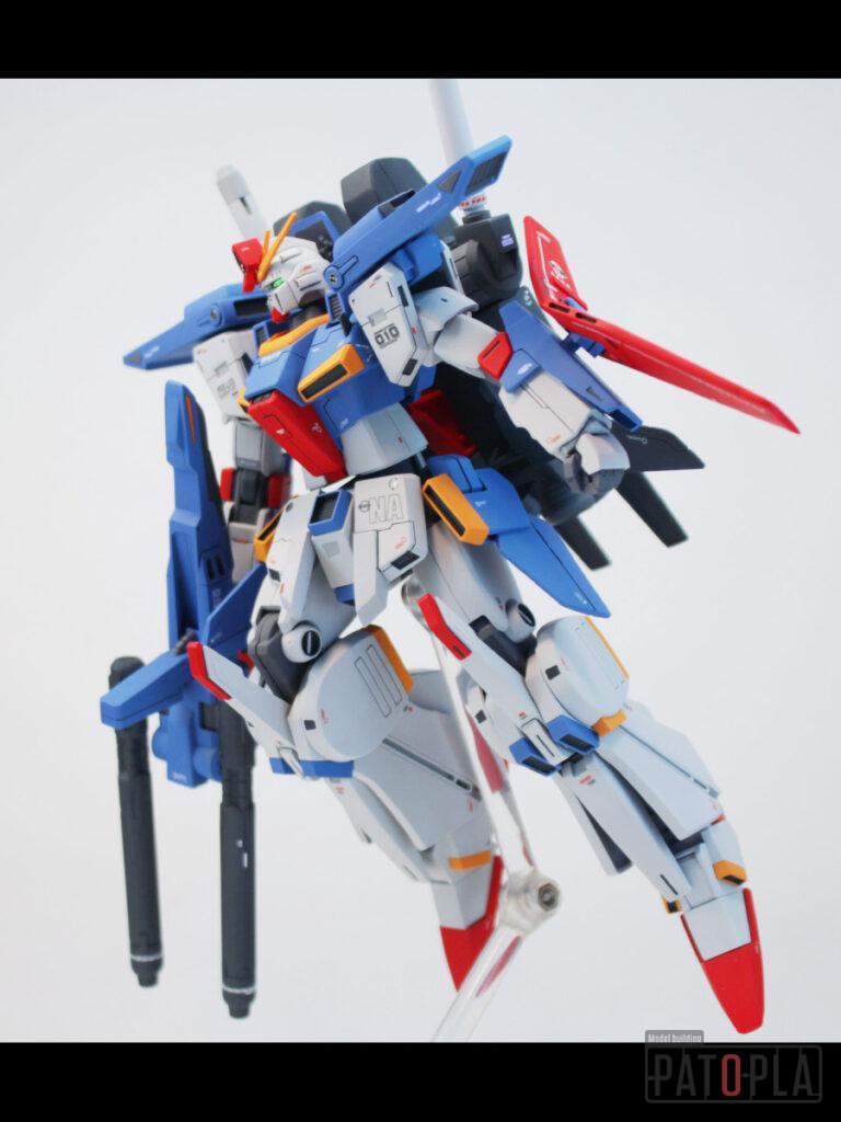 HGUC 1/144 フルアーマーZZガンダム 改修・全塗装製作 完成　このゴテゴテしたのは何なの！？ -ぱとぷら