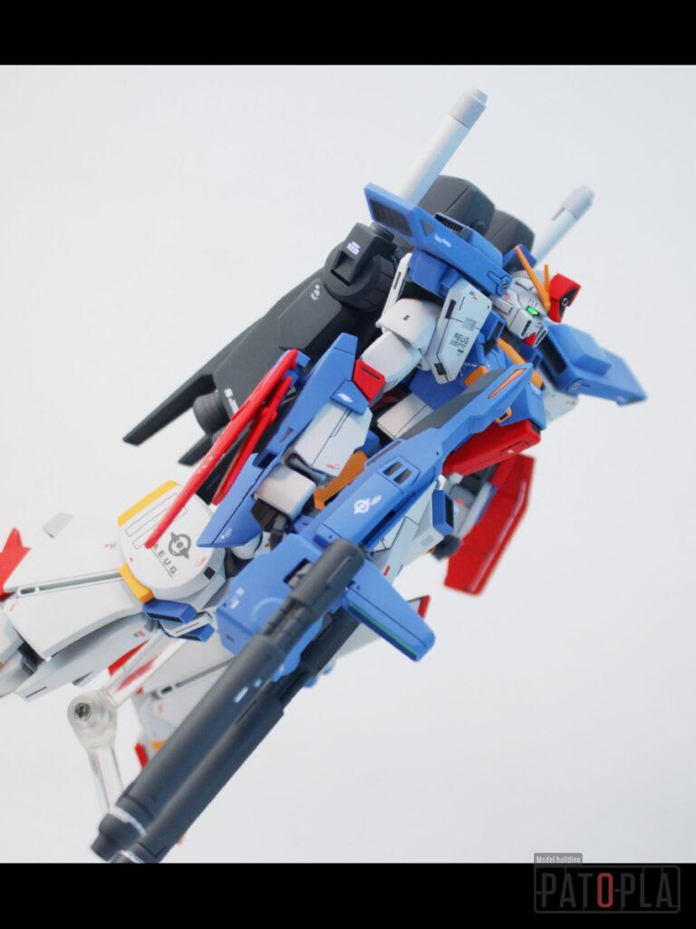 HGUC 1/144 フルアーマーZZガンダム 改修・全塗装製作 完成　このゴテゴテしたのは何なの！？ -ぱとぷら