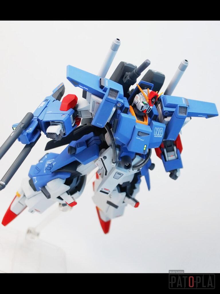 HGUC 1/144 フルアーマーZZガンダム 改修・全塗装製作 完成　このゴテゴテしたのは何なの！？ -ぱとぷら