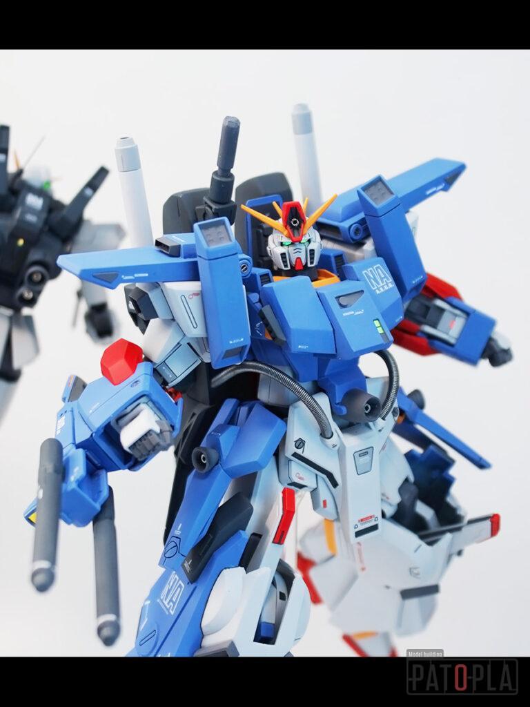 HGUC 1/144 フルアーマーZZガンダム 改修・全塗装製作 完成　このゴテゴテしたのは何なの！？ -ぱとぷら