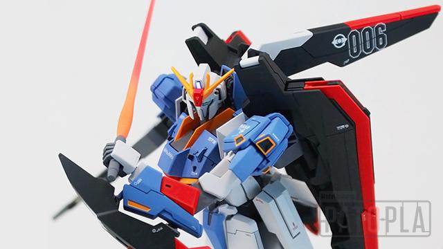 HGUC 1/144 ゼータガンダム［U.C.0088］（Ver.pato_3.0） 改修・全塗装製作 完成　 -ぱとぷら