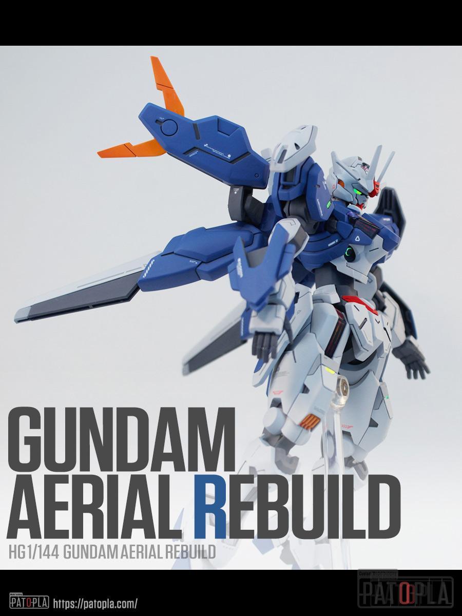 HG 1/144 ガンダムエアリアル(改修型) 改修・全塗装製作 完成 小姑 -ぱとぷら HG 1/144 ガンダムエアリアル(改修型) 改修・全塗装製作 完成 小姑 -ぱとぷら