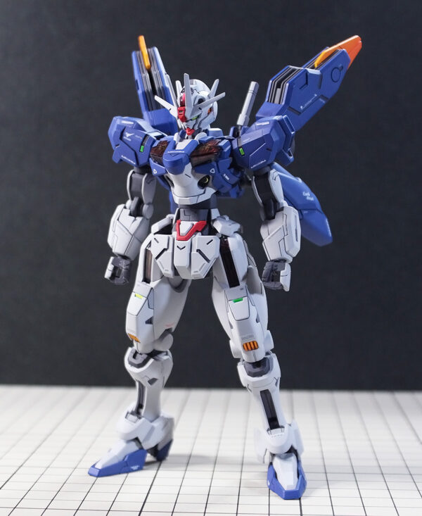 HG 1/144 ガンダムエアリアル(改修型) 改修・全塗装製作 完成　小姑 -ぱとぷら