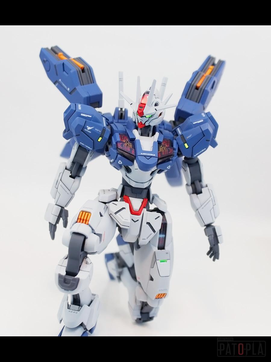 HG 1/144 ガンダムエアリアル(改修型) 改修・全塗装製作 完成 小姑 -ぱとぷら