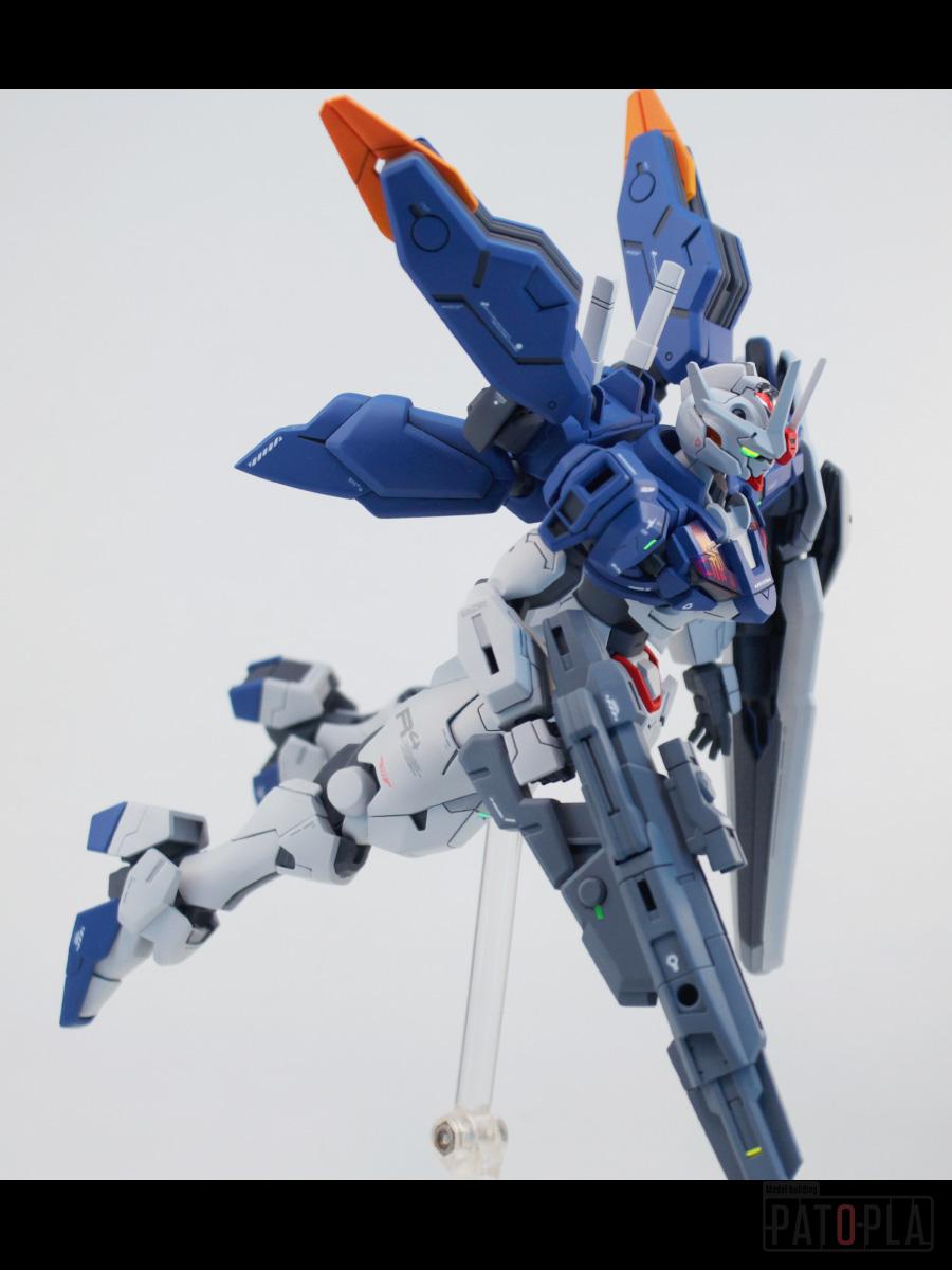 HG 1/144 ガンダムエアリアル(改修型) 改修・全塗装製作 完成 小姑 -ぱとぷら