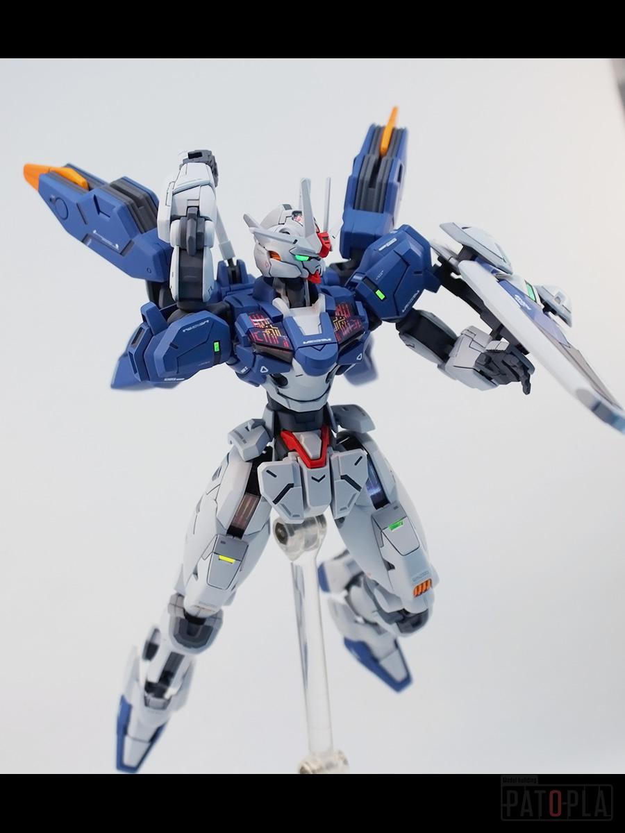 HG 1/144 ガンダムエアリアル(改修型) 改修・全塗装製作 完成 小姑 -ぱとぷら