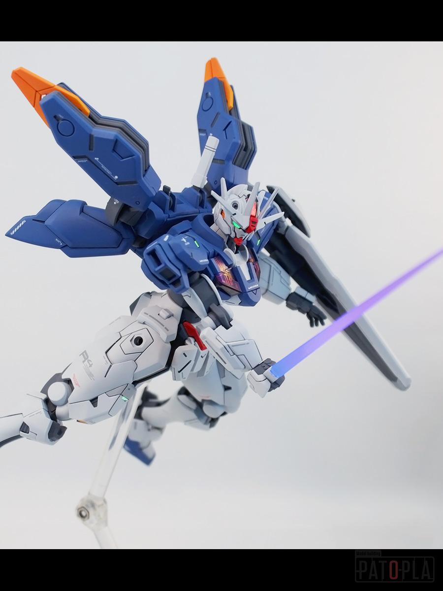 HG 1/144 ガンダムエアリアル(改修型) 改修・全塗装製作 完成 小姑 -ぱとぷら