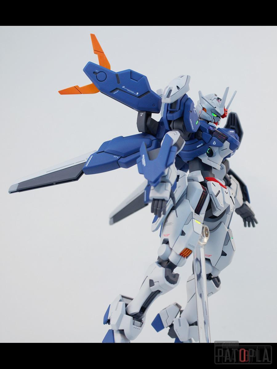 HG 1/144 ガンダムエアリアル(改修型) 改修・全塗装製作 完成 小姑 -ぱとぷら HG 1/144 ガンダムエアリアル(改修型) 改修・全塗装製作 完成 小姑 -ぱとぷら