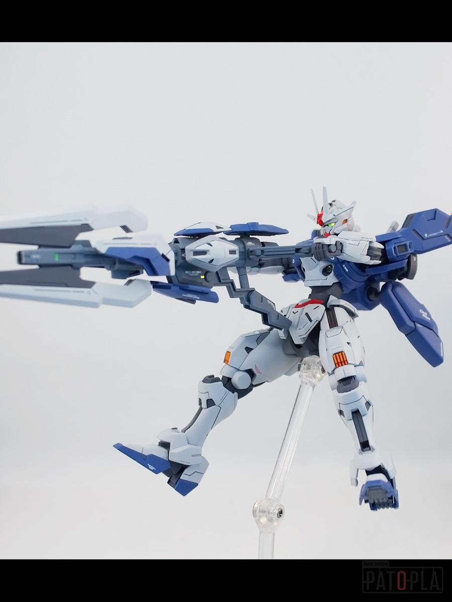 HG 1/144 ガンダムエアリアル(改修型) 改修・全塗装製作 完成 小姑 -ぱとぷら