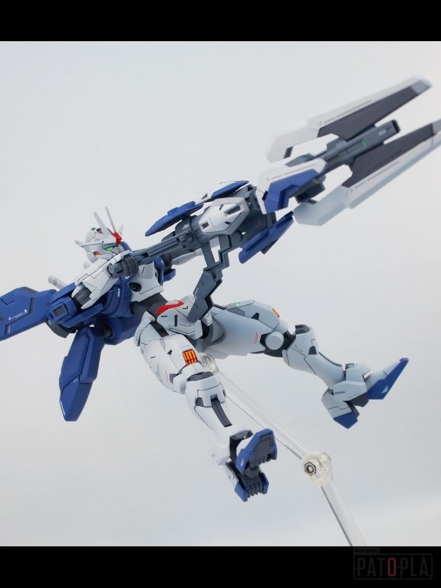 HG 1/144 ガンダムエアリアル(改修型) 改修・全塗装製作 完成 小姑 -ぱとぷら