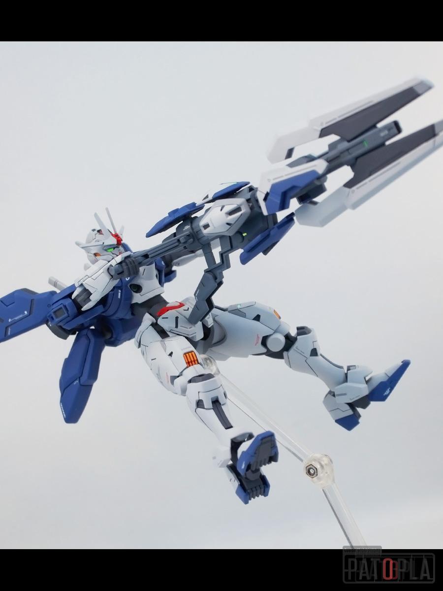 HG 1/144 ガンダムエアリアル(改修型) 改修・全塗装製作 完成 小姑 -ぱとぷら HG 1/144 ガンダムエアリアル(改修型) 改修・全塗装製作 完成 小姑 -ぱとぷら