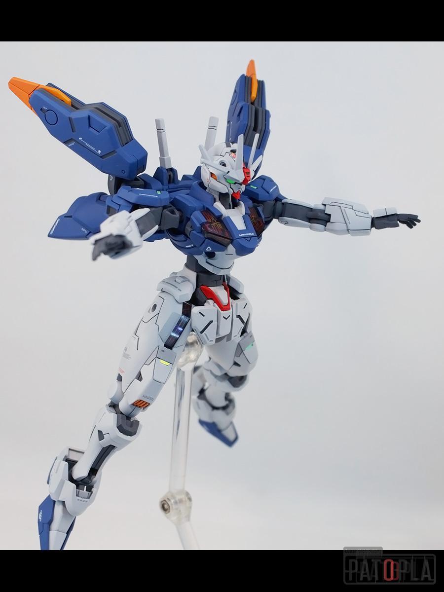 HG 1/144 ガンダムエアリアル(改修型) 改修・全塗装製作 完成 小姑 -ぱとぷら HG 1/144 ガンダムエアリアル(改修型) 改修・全塗装製作 完成 小姑 -ぱとぷら