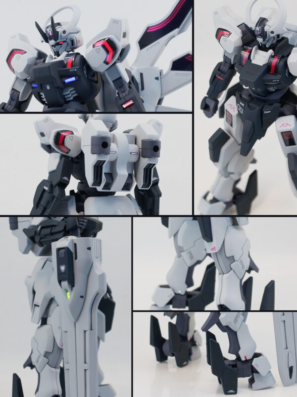 HG 1/144 ガンダムシュバルゼッテ 改修・全塗装製作 完成 Brotherhood -ぱとぷら