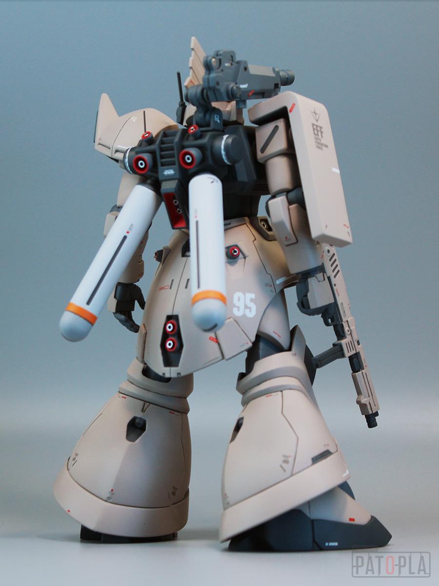HGUC 1/144 MS-14FC ゲルググマリーネキャノン (連邦軍仕様)改修・全塗装品