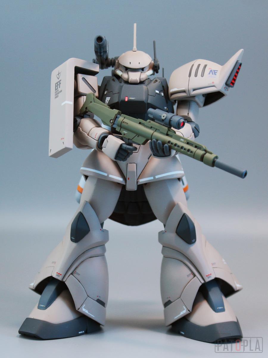 HGUC 1/144 MS-14FC ゲルググマリーネキャノン (連邦軍仕様)改修・全塗装品