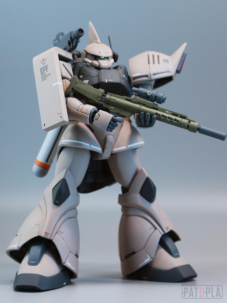 HGUC 1/144 MS-14FC ゲルググマリーネキャノン (連邦軍仕様)改修・全塗装品