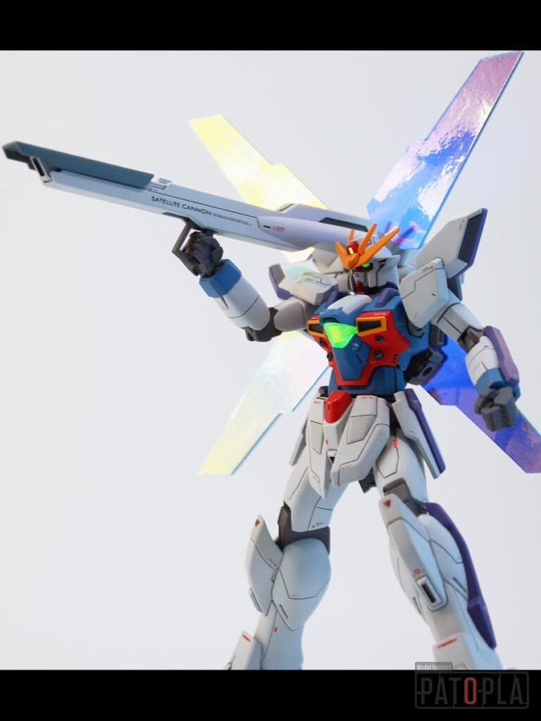 HGAW 1/144 GX-9900 ガンダムX（エックス） 改修・全塗装製作 月は出ているか？