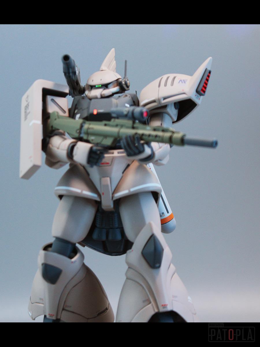 HGUC 1/144 MS-14FC ゲルググマリーネキャノン (連邦軍仕様)改修・全塗装品