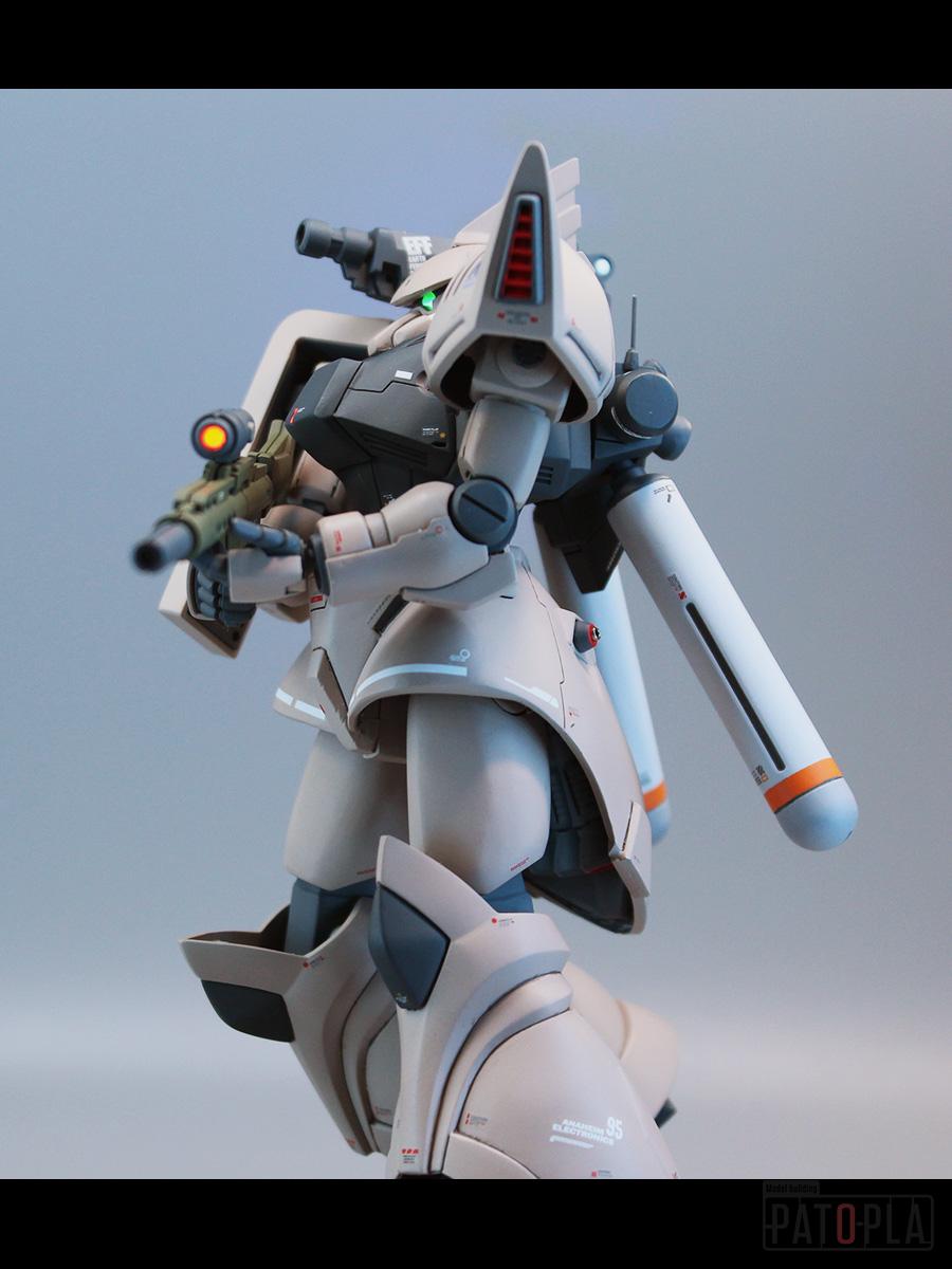 HGUC 1/144 MS-14FC ゲルググマリーネキャノン (連邦軍仕様)改修・全塗装品